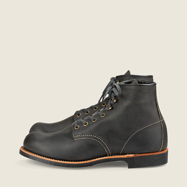 Red Wing Heritage Bot Erkek - Blacksmith - 6-Inch Rough & Tough Deri - Koyu Gri - 54GASWQKH